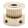 GT2 20T同步轮(内径5mm宽6mm)(沙金色)产品主图