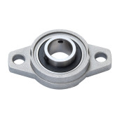 带座轴承 铸造型(轴承座凹球面公差：过渡配合) 微型菱形座外球面球轴承·偏心套锁紧