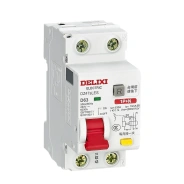 德力西(DELIXI) 小型漏电保护断路器 DZ47sLES 1P+N DZ47SLES1C32R75