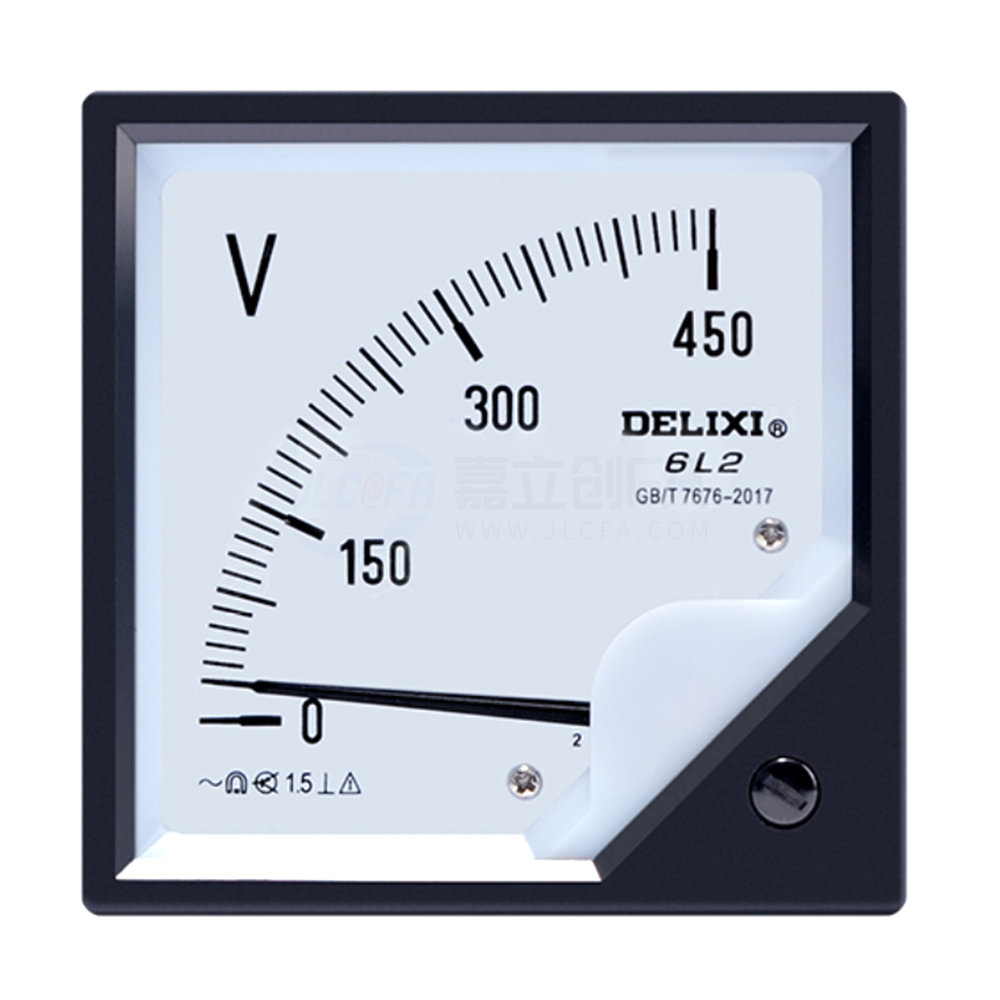 德力西(DELIXI) 42型安装式指针仪表系列 电压表 42L6V10KVD100V