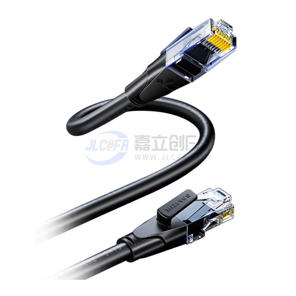 山泽(SAMZHE) 六类网线 千兆非屏蔽双绞 2米 黑色