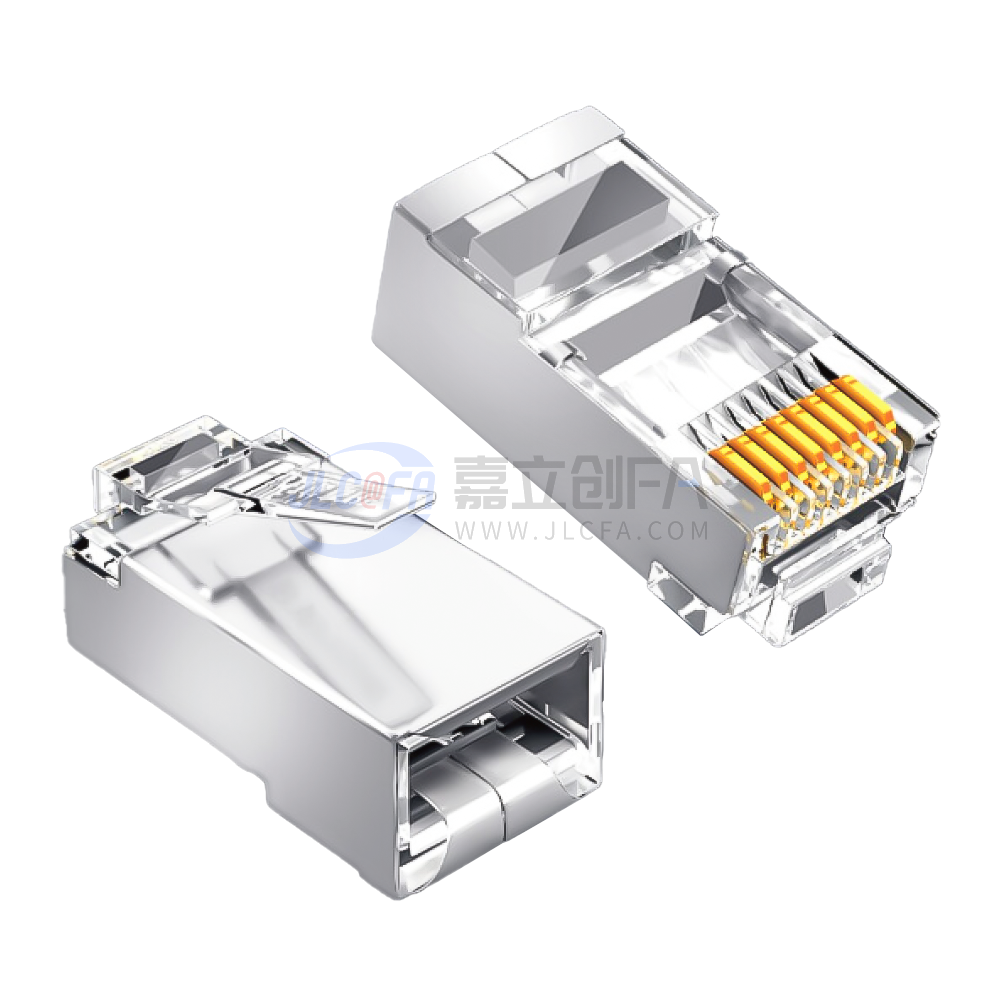 山泽(SAMZHE) 水晶头 六类屏蔽水晶头 10颗装