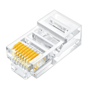 山泽(SAMZHE) 水晶头 超五类水晶头 10颗装