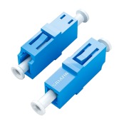 山泽(SAMZHE) 光纤适配器 LC-LC单工 10个装