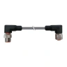 M12连接器 圆形连接器 带线 M12-5MR/M12-5FR-2105-1M产品主图