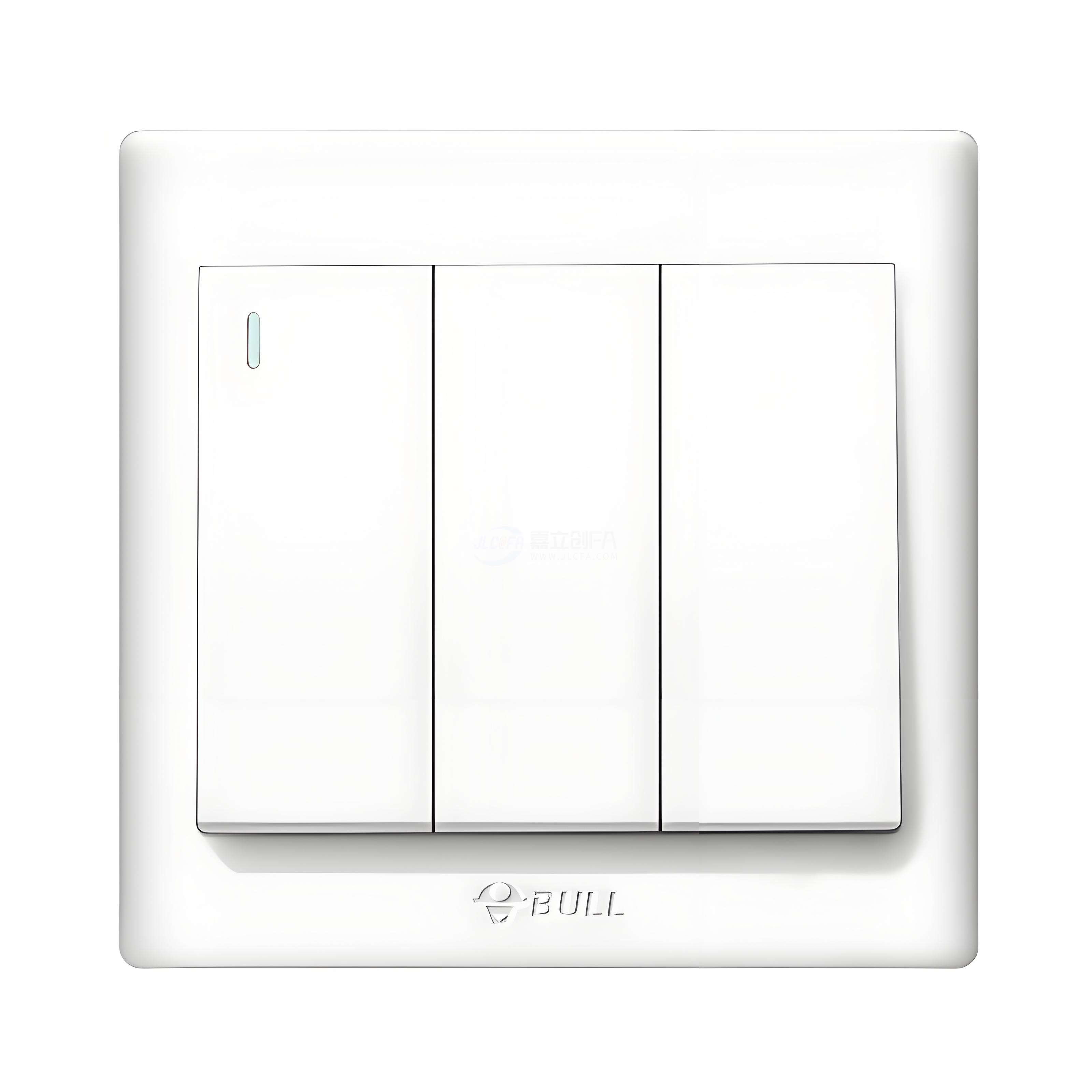 公牛BULL 面板开关 G32系列 86型面板 象牙白 G32K111-W