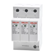 德力西(DELIXI) 电涌保护器 DZ47sY-II DZ47sY-II 20kA 3P 385V