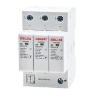 德力西(DELIXI) 电涌保护器 DZ47sY-II DZ47sY-II 40kA 3P 440V YX