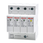 德力西(DELIXI) 电涌保护器 DZ47sY-II DZ47sY-II 40kA 3P+N 440V YX