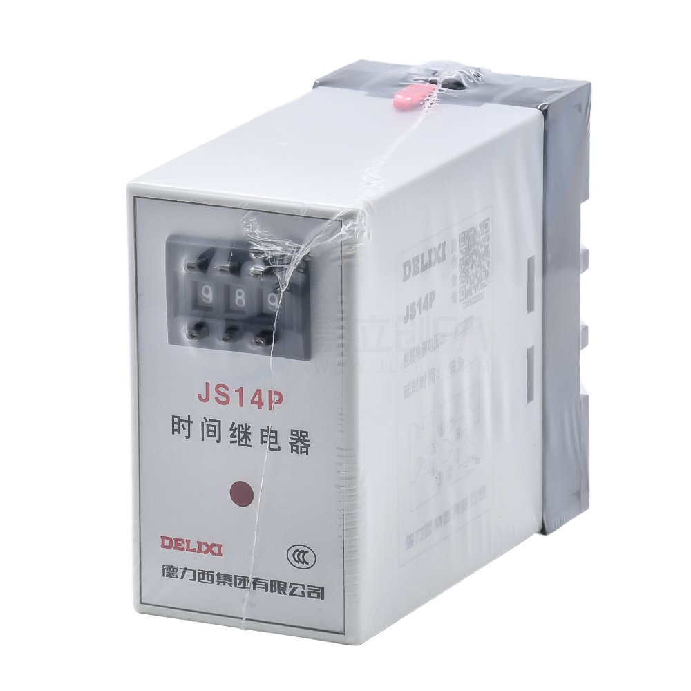 德力西(DELIXI) JS14P 时间继电器 JS14P99P9S220 延时时间99.9s