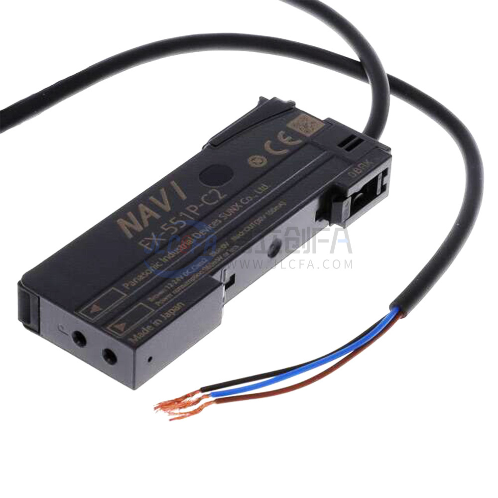 松下(Panasonic) 光纤放大器 FX3系列 PNP输出 FX-551P-C2 松下(Panasonic) 光纤放大器 FX3系列 PNP输出 FX-551P-C2