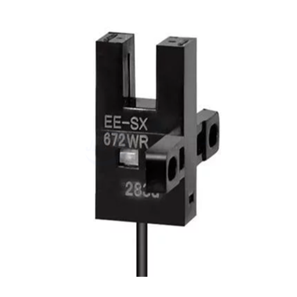 欧姆龙(OMRON) 槽型光电传感器 EE-SX67系列 T形(凹槽中心7mm) EE-SX672-WR 1M