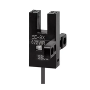 欧姆龙(OMRON) 槽型光电传感器 EE-SX67系列 T形(凹槽中心7mm) EE-SX672-WR 1M