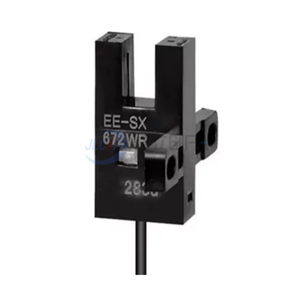 欧姆龙(OMRON) 槽型光电传感器 EE-SX67系列 T形(凹槽中心7mm) EE-SX672-WR 1M
