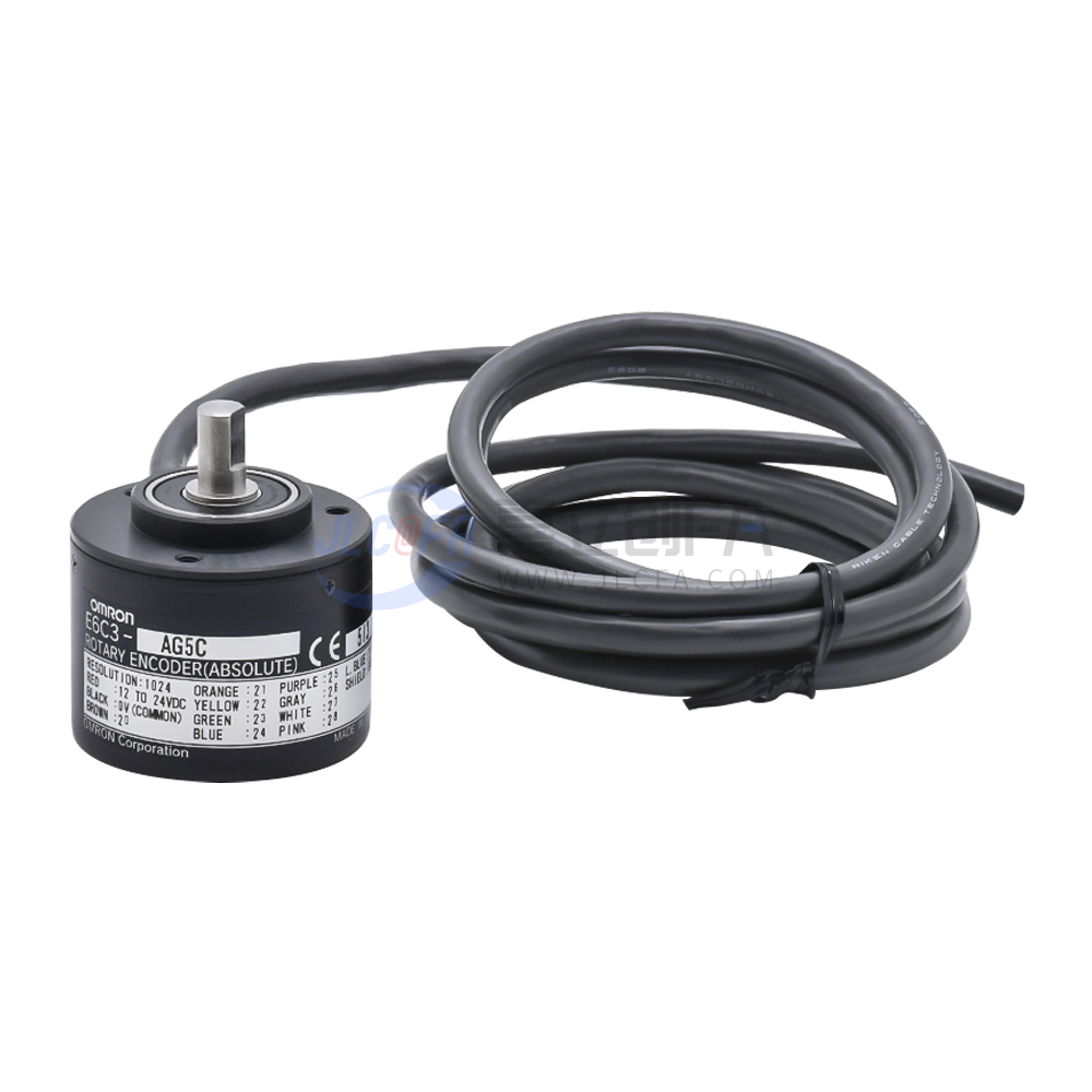欧姆龙(OMRON) E6C3-A系列 外径φ50 绝对型编码器 E6C3-AG5C 1024P/R 2M 欧姆龙(OMRON) E6C3-A系列 外径φ50 绝对型编码器 E6C3-AG5C 1024P/R 2M