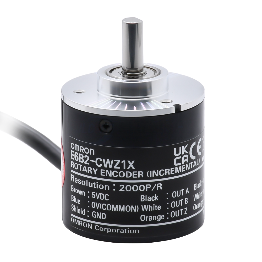 欧姆龙(OMRON) E6B2-C系列 外径φ40 增量型编码器 E6B2-CWZ1X 2000P/R 2M