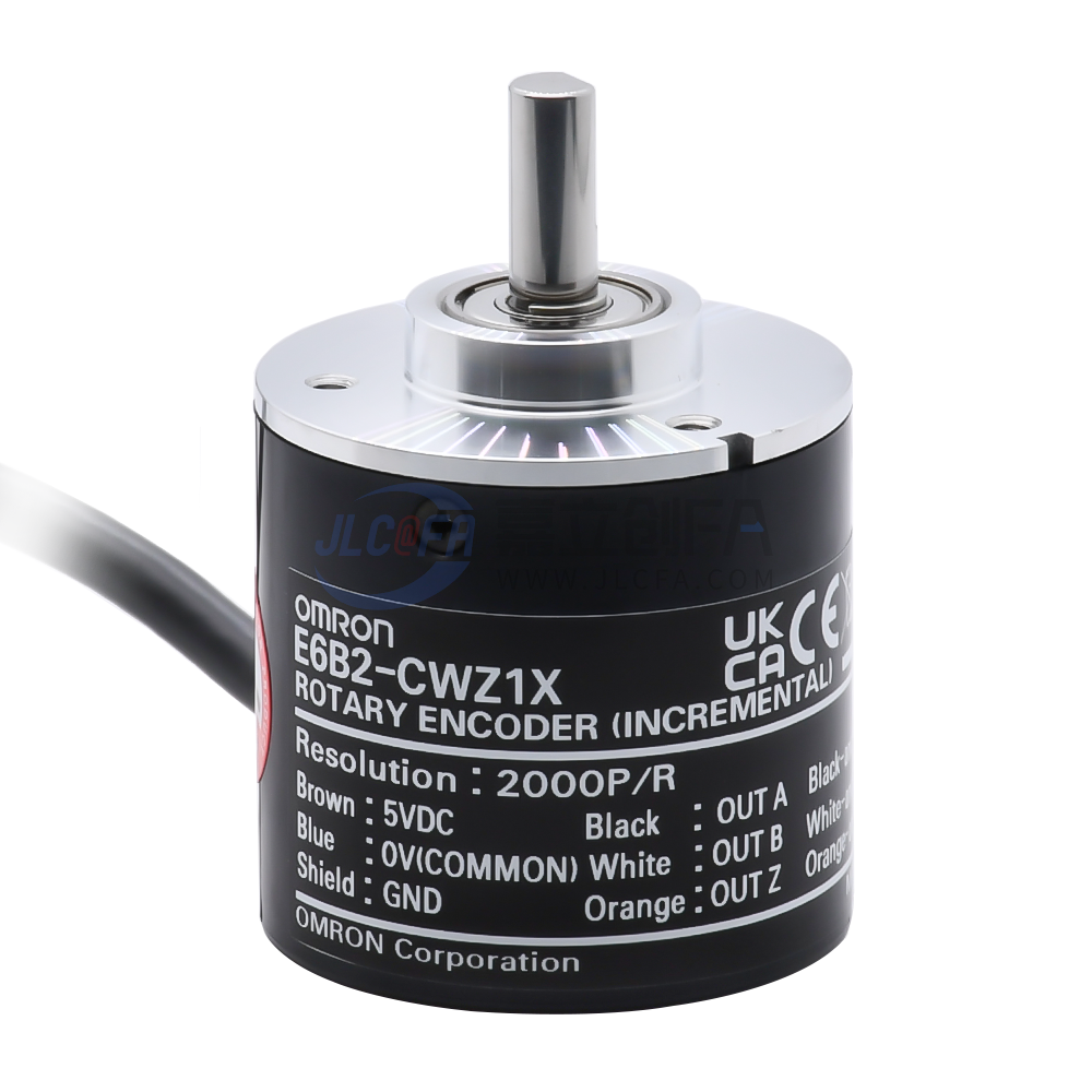 欧姆龙(OMRON) E6B2-C系列 外径φ40 增量型编码器 E6B2-CWZ1X 2000P/R 2M