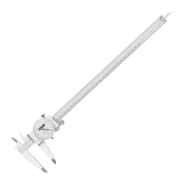 得力(DELI) 带表卡尺专业(红) 300mm