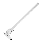 得力(DELI) 带表卡尺专业300mm (0.01mm红)