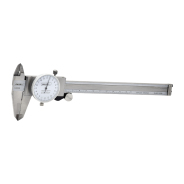 得力(DELI) 带表卡尺专业(红) 150mm