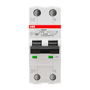 ABB 小型漏电保护断路器 DS201电磁式 1P+N DS201 C25 AC30
