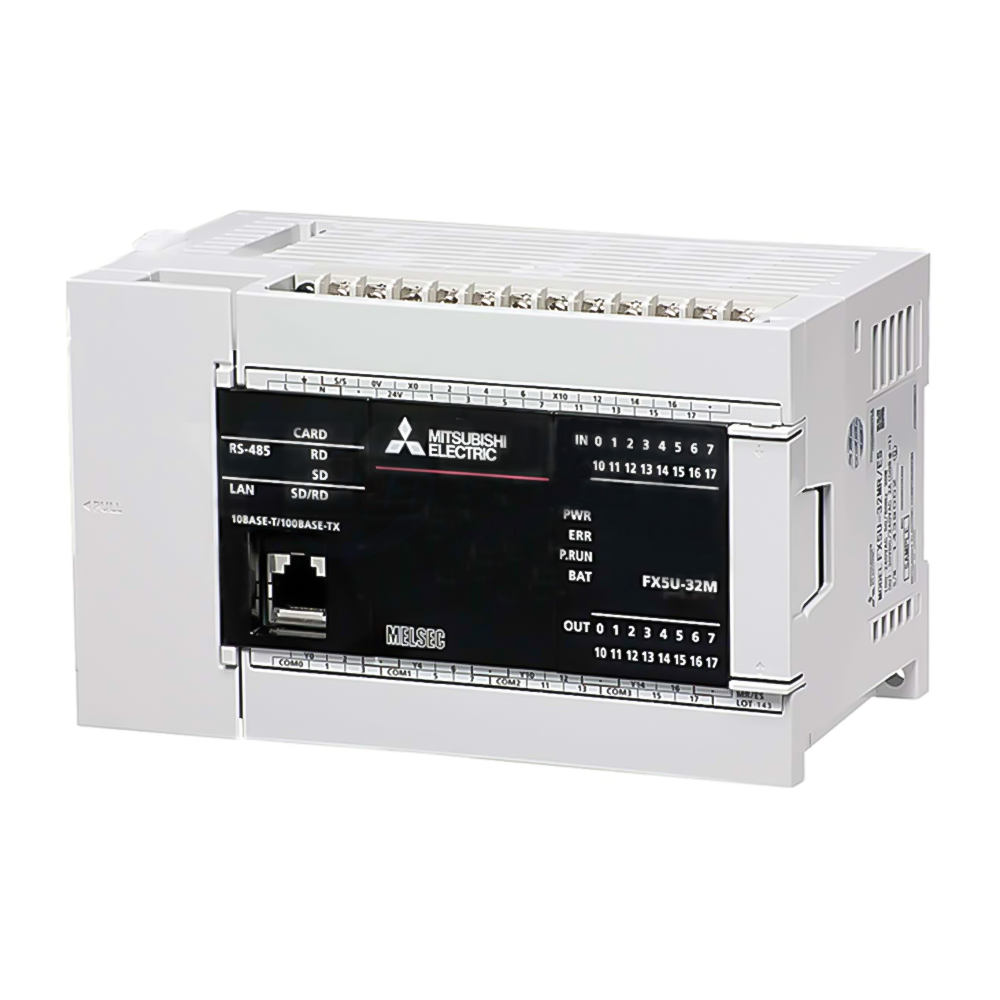 三菱(MITSUBISHI) PLC本体 iQ-F系列 控制单元 FX5U-64MT/ES