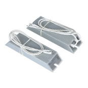 国产 变频器附件 铝壳刹车/制动电阻 100瓦 BKRXLG-100W10RJJ