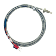 国产 温度传感器 LC106系列 热电偶 金属网内玻纤 螺钉式LC106-K-M6-1M-GF-U