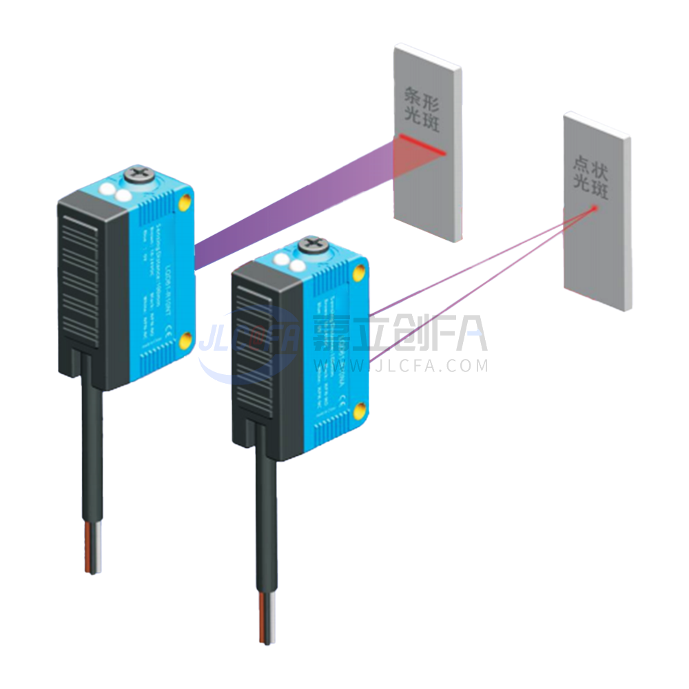国产 激光传感器 LQD系列 背景抑制 25～300mm(可调) LQD61-R20NA