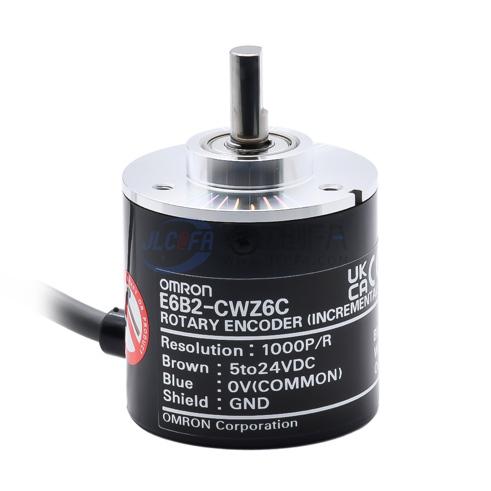 欧姆龙(OMRON) E6B2-C系列 外径φ40 增量型编码器 E6B2-CWZ1X 1000P/R 2M