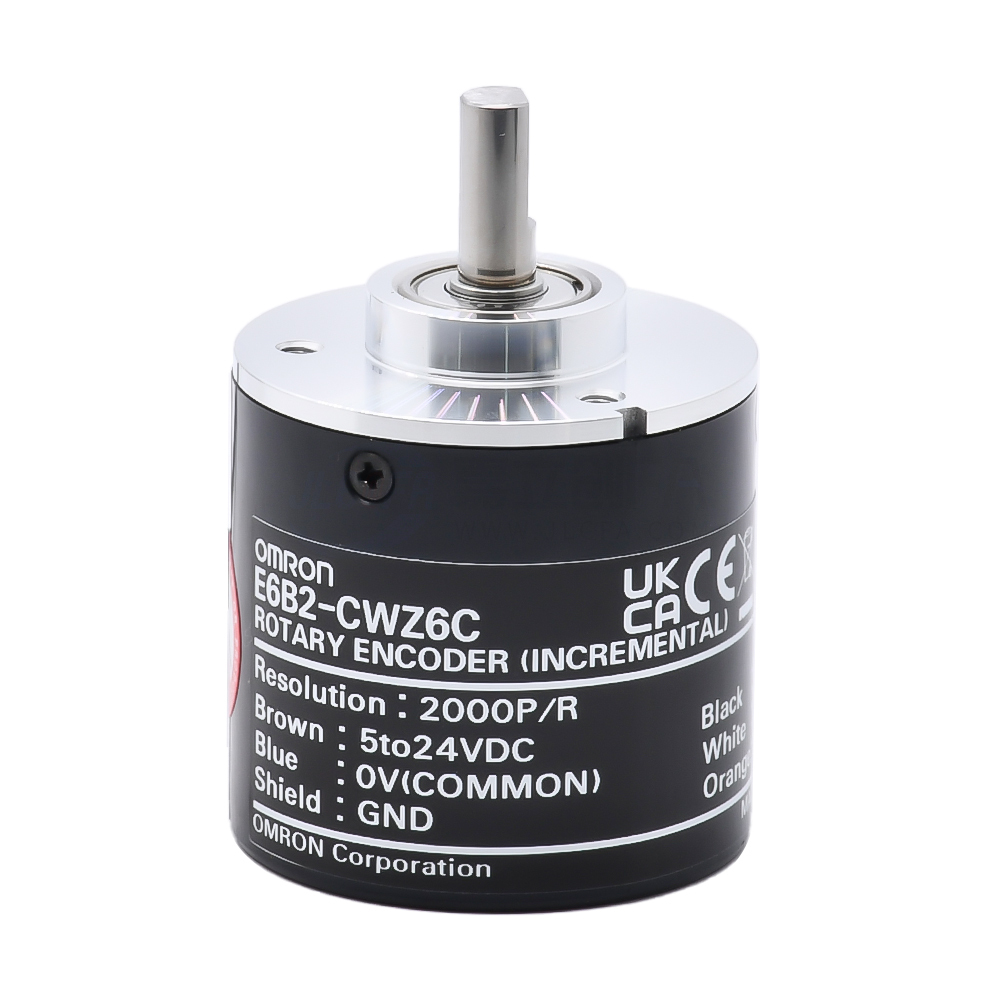 欧姆龙(OMRON) E6B2-C系列 外径φ40 增量型编码器 E6B2-CWZ6C 2000P/R 2M