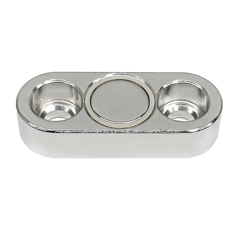 带座磁铁 半圆形 沉孔型/锥沉孔型