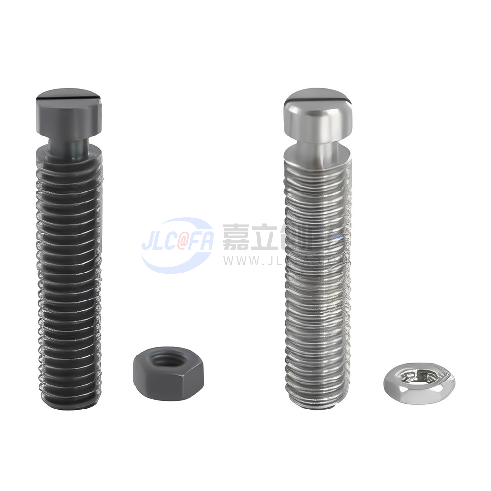 拉伸弹簧支柱 一字槽带环槽全牙型