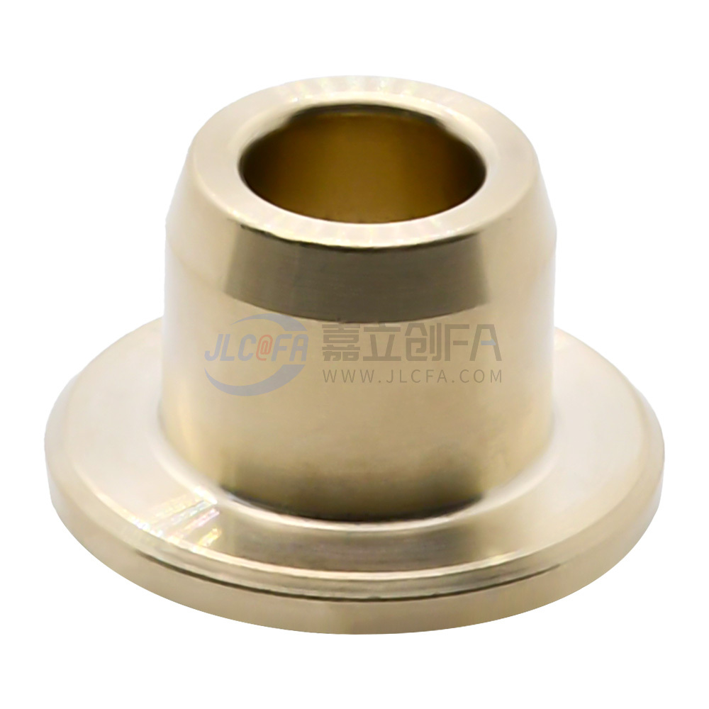 无油衬套 特殊铜合金 带肩型 内径公差E7外径公差r6 无油衬套 特殊铜合金 带肩型 内径公差E7外径公差r6