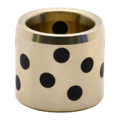 无油衬套 铜合金 直柱型 带油槽型 内径公差F7/外径公差m6