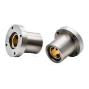 无油衬套组件 内置铜合金衬套 微型 圆法兰形