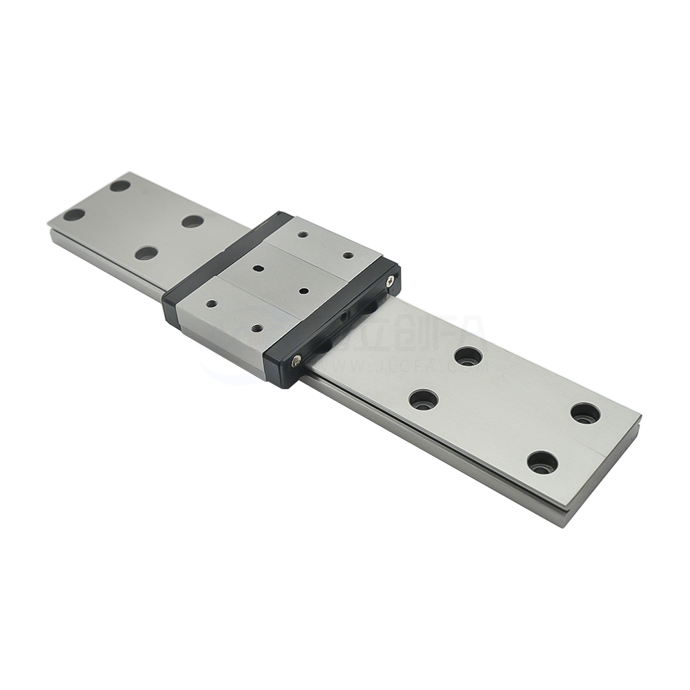 微型宽幅直线导轨 滑块带定位孔型 滑块四方形 材质不锈钢