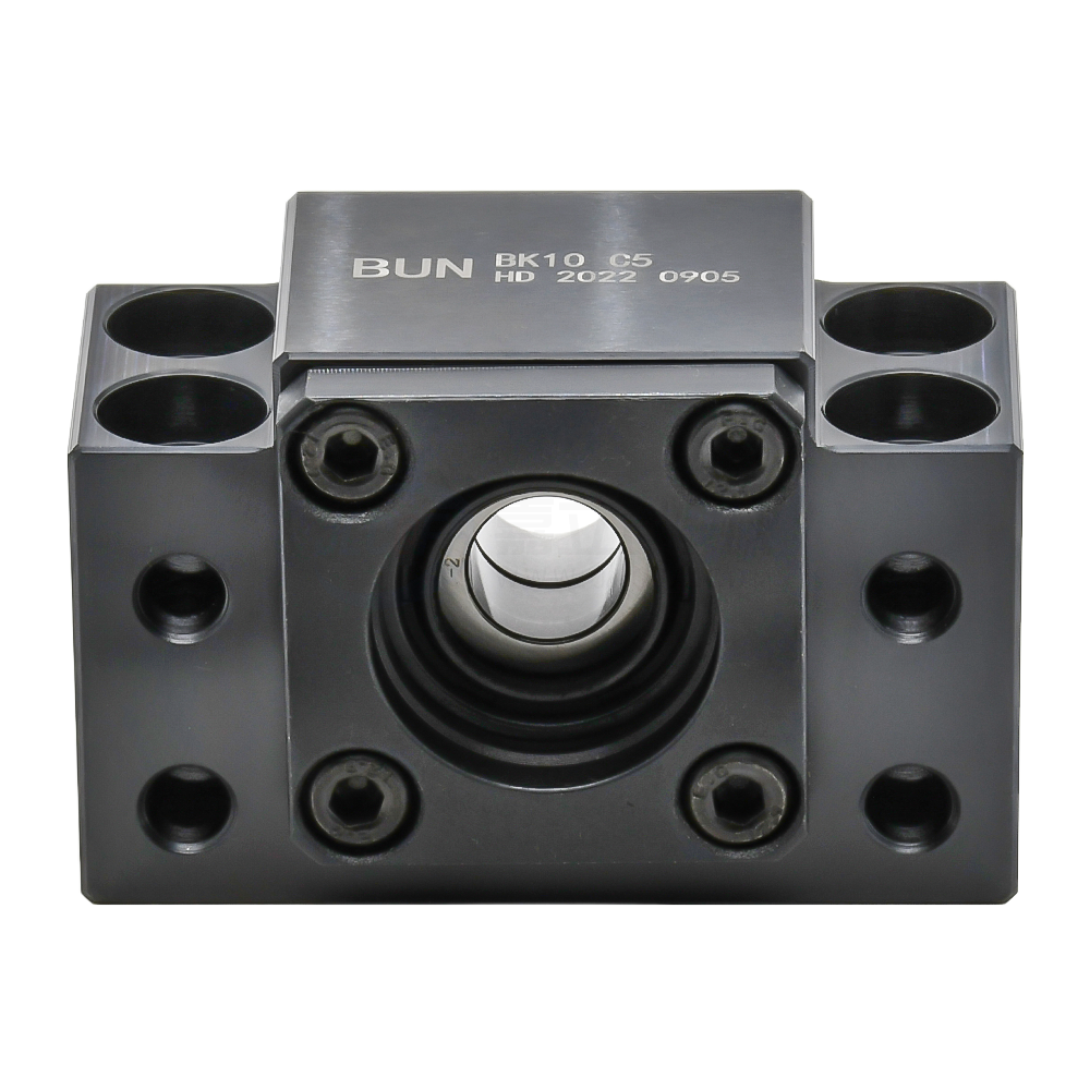 BUN 方形丝杠支座组件 侧面带孔型 固定侧