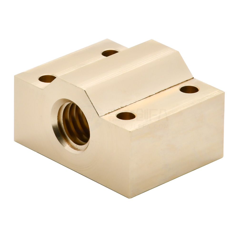 30度梯形丝杠用螺帽 加宽方型