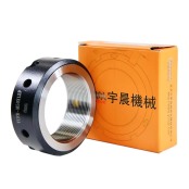 精密锁紧螺母 圆形 正面侧面扳手孔牙腹锁紧型