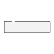 实心导向轴 直杆型 带键槽型 f8