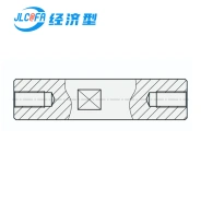 经济型导向轴 两端内螺纹型 带扳手槽型