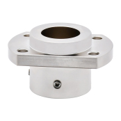 法兰型导向轴支座 加厚引导型 通孔形 圆法兰形/对边法兰形