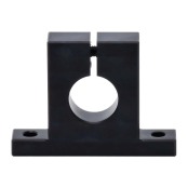 T形导向轴支座 开口式夹紧固定 无定位孔型/带定位孔型