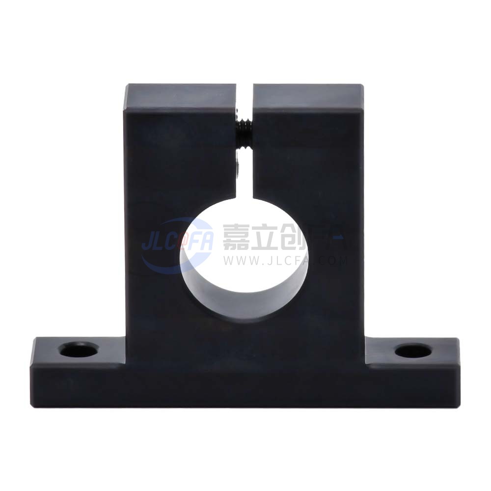 T形导向轴支座 开口式夹紧固定 无定位孔型/带定位孔型