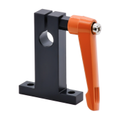 T形导向轴支座 开口式把手锁紧 标准型