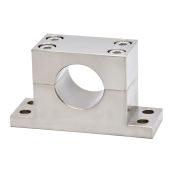 加厚T形导向轴支座 分离式夹紧固定 加厚型