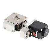 经济型 X轴 电动位移台 线性滚珠式 光电开关外置