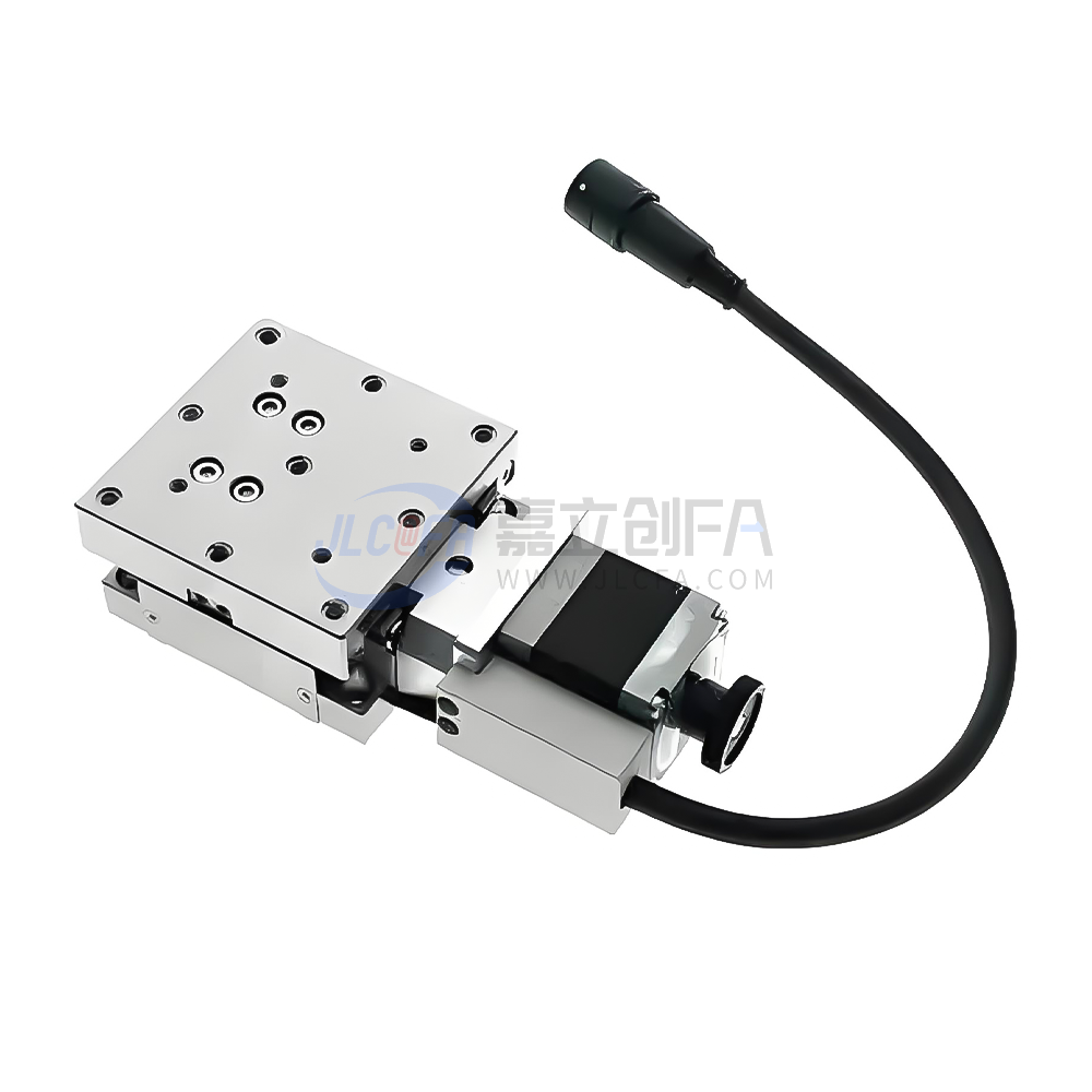 经济型 X轴 电动位移台 线性滚珠式 光电开关内藏