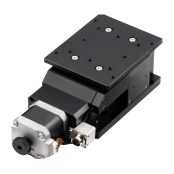 经济型电动位移台 滚珠丝杠传动 光电开关内藏式 水平Z轴·交叉滚柱引导式